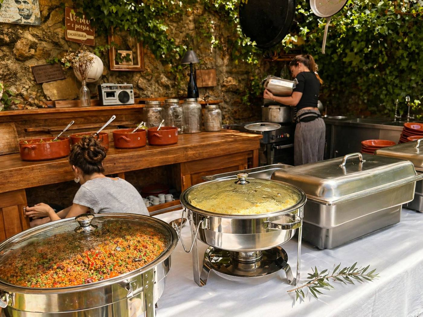 Catering para Retiros e Bem-Estar